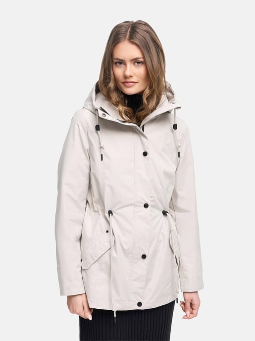 Marikoo women’s transitional jacket Bonbonparty with hood - Image 5