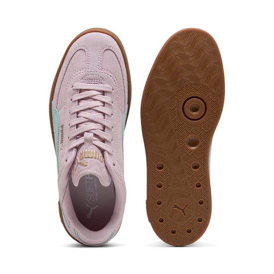 Men's Puma Club II Era Suede Trainers in Rose - Image 4