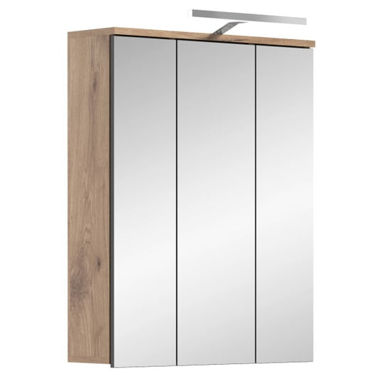 Furnilux Mason spiegelkast inclusief verlichting nox oak nb - Image 1
