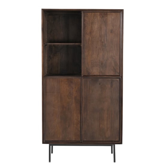 Livingfurn kabinetkast ravenstein brown 40x170x90cm - Image 3