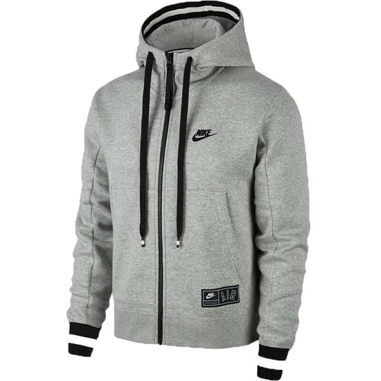 Nike Air Mens Grey Zip Hooded Tracksuit - Image 2