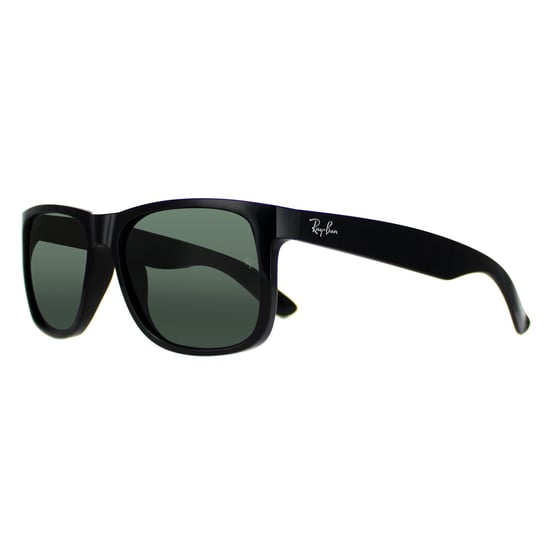 Ray-Ban Sunglasses Justin 4165 601/71 Shiny Black Green - Image 2
