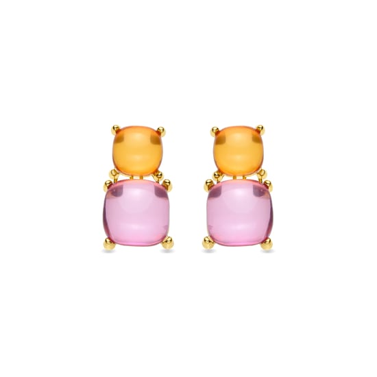 Luxenter Azara earrings finished in 18k yellow gold - Image 1
