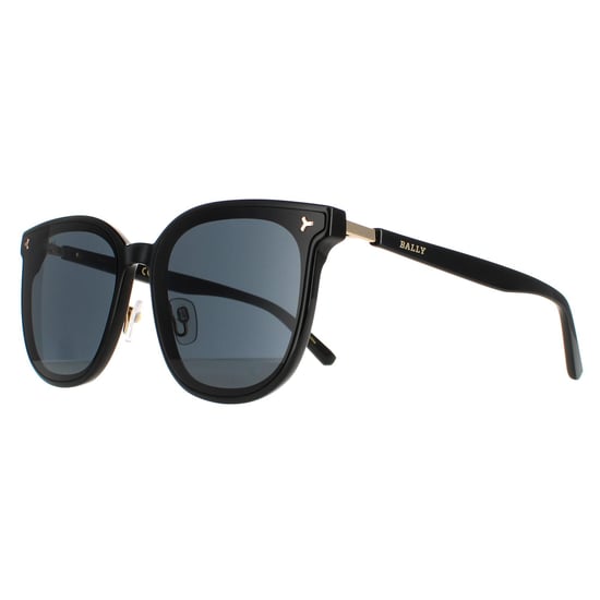 Bally Cat Eye Womens Black Grey Mirrored BY0044-K - Image 2