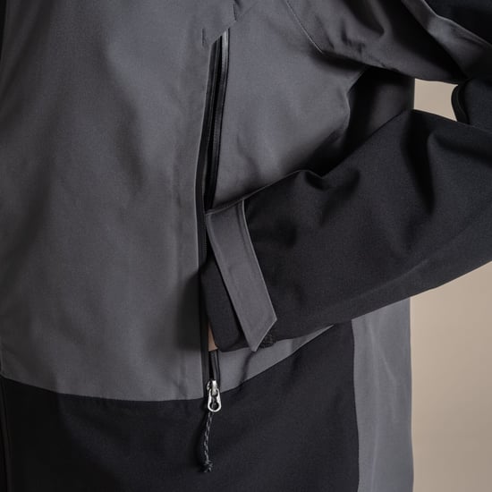 Craghoppers Mens Expert Active Jacket (Carbon Grey/Black) - Image 5