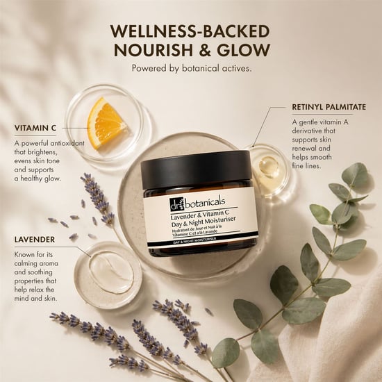 Dr Botanicals Lavender & Vitamin C Day & Night Moisturizer 50ml - Image 2