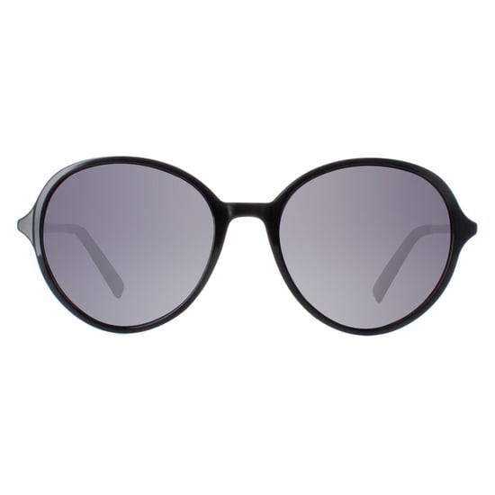 INVU Round Womens Black Gold Grey Polarized B2135 - Image 1