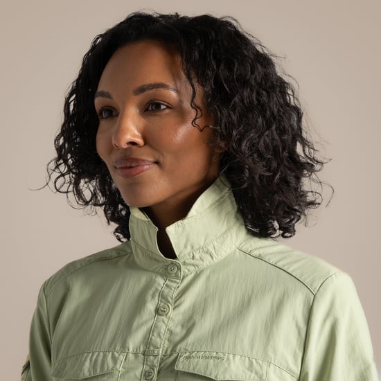 Craghoppers Dames/Dames Adventure III Nosilife Shirt Met Lange Mouwen (Boeddhistisch Groen) - Image 5