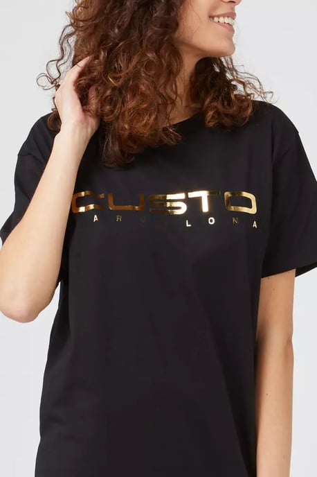 Barcelona Logo Tshirt Dress Cu22185 - Image 2