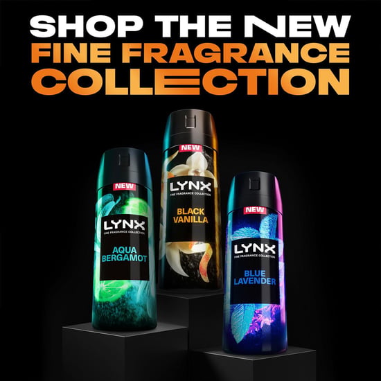 Lynx Fine Fragrance Collection Black Vanilla Deodorant Body Spray 150ml, 12 Pack - Image 3