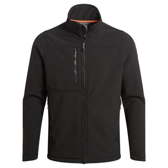 Craghoppers Heren Whitby Soft Shell Jas (Zwart) - Image 2