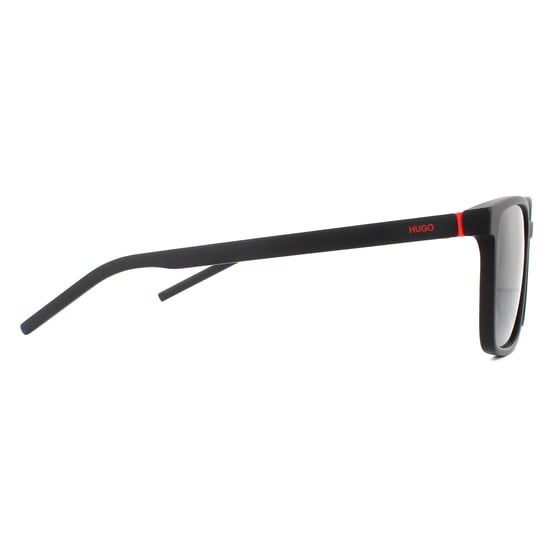 Hugo by Hugo Boss Square Mens Matte Black Grey Sunglasses - Image 4
