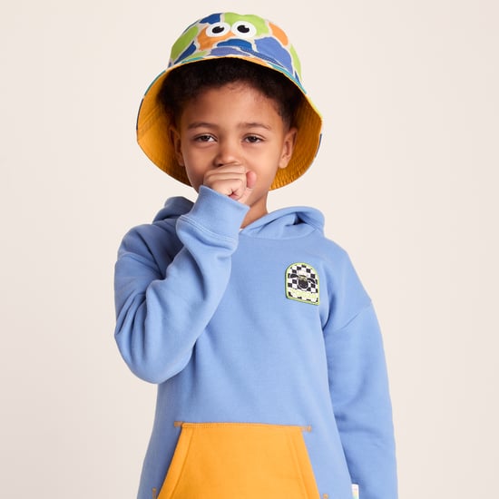 Balkhi Kids Shaun the Sheep Bucket Hat - Lime Cloud Print - Image 6