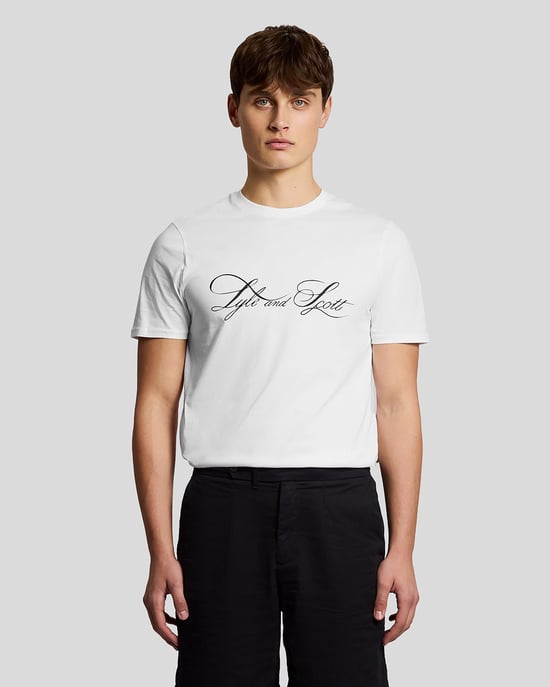 Superfijne Katoen Graphic Logo T-Shirt - Image 1