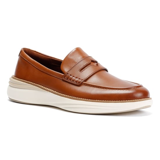 Cole Haan ØriginalGrand Horizon Leren Heren Bruine Instappers - Image 2