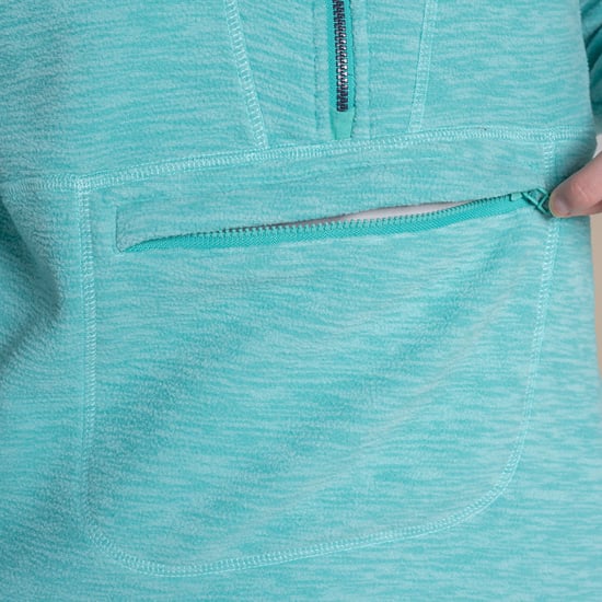 Craghoppers Womens/Ladies Esk II Half Zip Fleece Top (Glazed Aqua) - Image 4