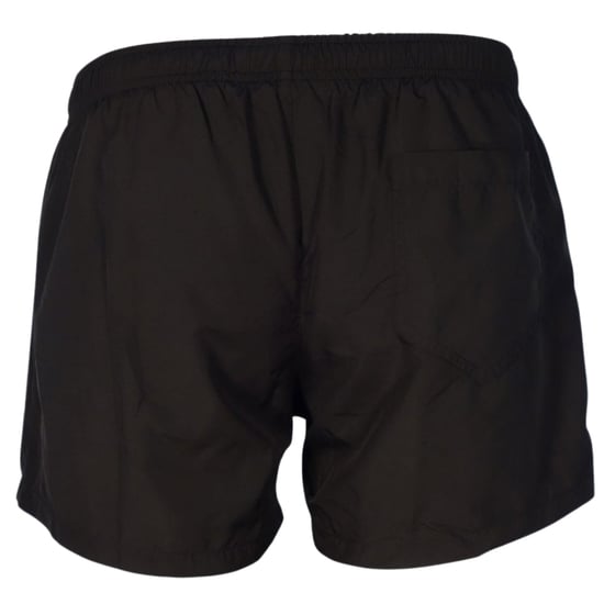 Moschino kleine zwarte korte zwemshort met luipaardprint - Image 2