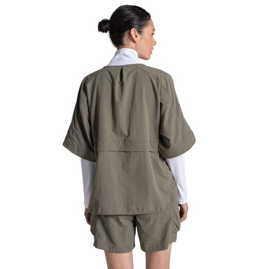 Craghoppers Womens/Ladies Medina Nosilife Overhead Short-Sleeved Shirt (Wild Olive) - Image 3