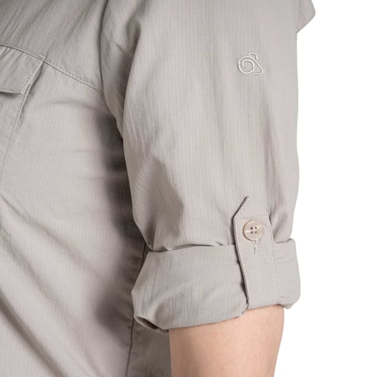 Craghoppers Dames/Dames Adventure III Nosilife Shirt Met Lange Mouwen (Riad Rood) - Image 2