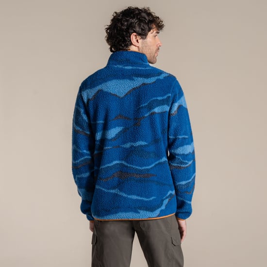 Craghoppers Mens National Trust Rawthey Fleece Top (Juniper Berry) - Image 3