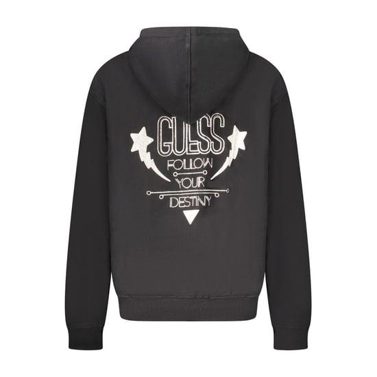 Guess Jeans Black Cotton Women Sweatshirt - Image 3