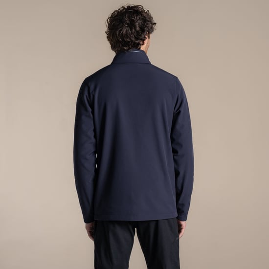 Craghoppers Mens Expert Basecamp II Soft Shell Jacket (Dark Navy) - Image 3