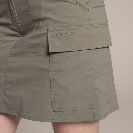 Craghoppers Womens/Ladies NosiLife Pro Cargo Skirt (Wild Olive) - Image 4