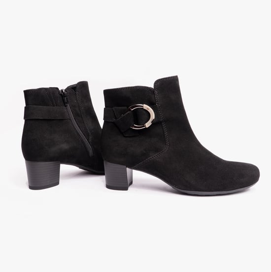 Gabor HEMP Womens Ankle Boots Black - Image 4