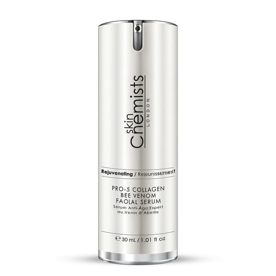 skinChemists Anti-Ageing Pro-5 Collagen Bee Venom Facial Serum 30ml for Loss of Firmness, Fine Lines, Wrinkles - Image 4