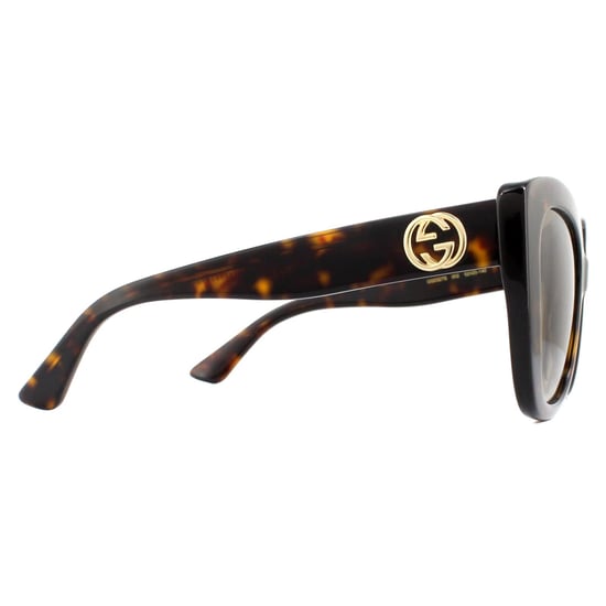 Gucci zonnebril GG0327S 002 Havana Brown Gradiënt - Image 4