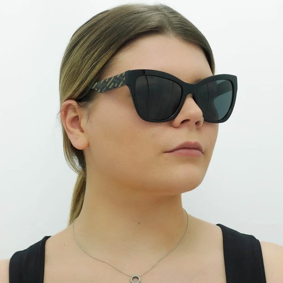 Versace VE4417U 535887 zwart patroon donkergrijze zonnebril - Image 6