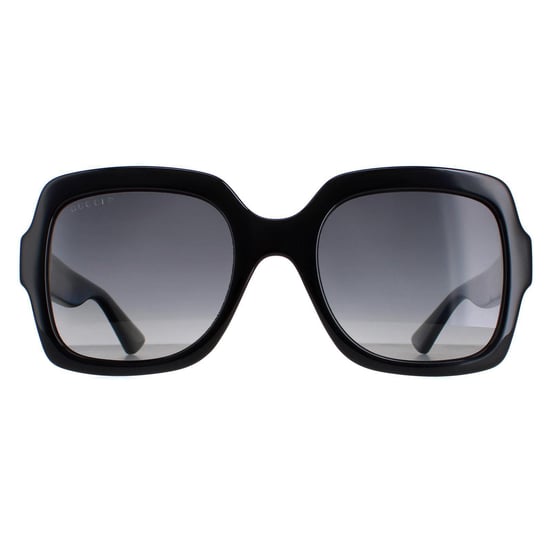 Gucci Square Womens Black Grey Gradient Polarized GG1337S - Image 1