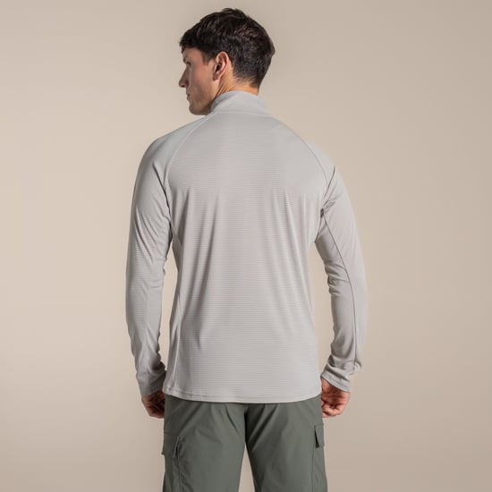 Craghoppers Heren Nosilife Half Zip Pullover (Perkament) - Image 3