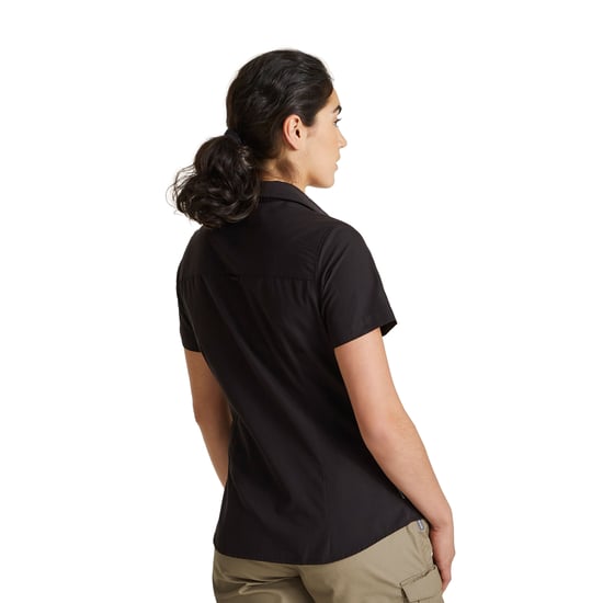 Craghoppers Dames/dames Expert Kiwi Shirt met korte mouwen (Zwart) - Image 4