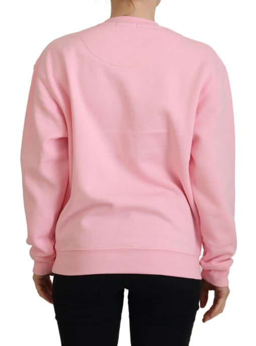 Pink Crew Neck Sweatshirt - Image 3