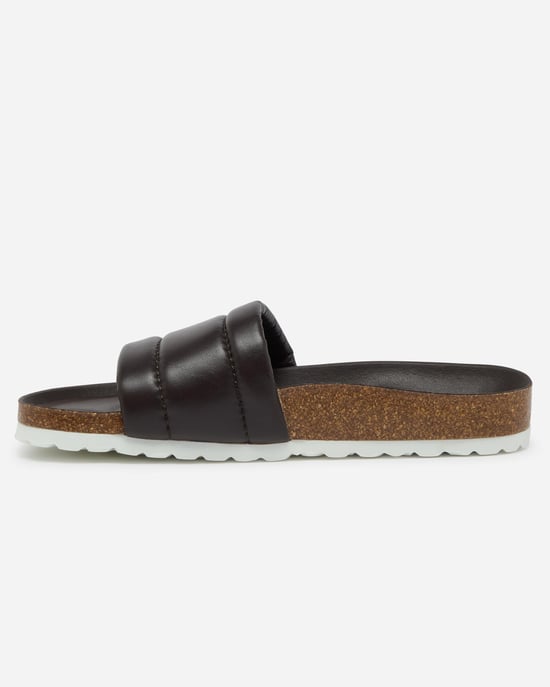 Bornos Slides in Dark Brown - Image 5