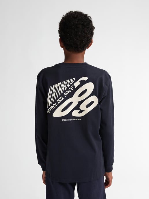 Petrol Industries - Jongens Grafisch T-shirt Mammoth - Blauw - Image 4