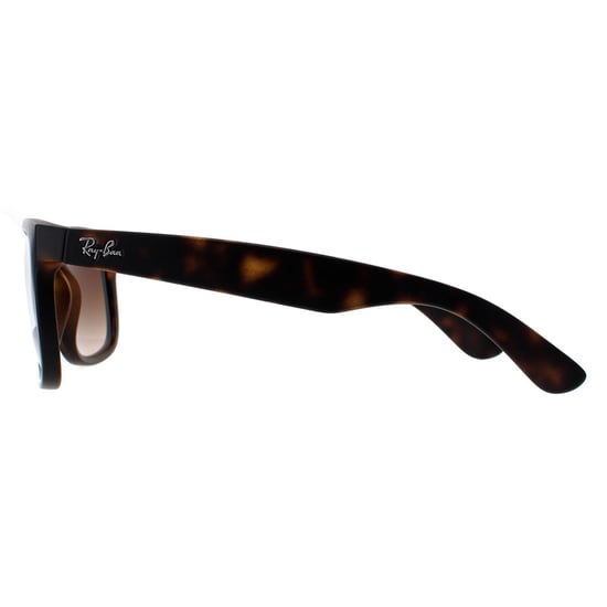 Ray-Ban Sunglasses Justin 4165 Rubber Light Havana Brown Gradient 710/13 - Image 3