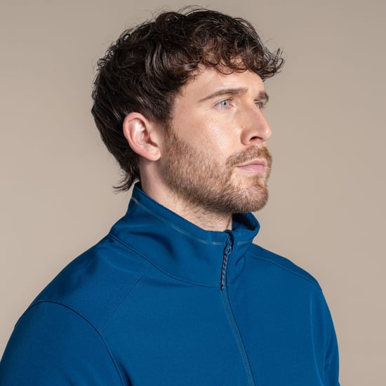 Craghoppers Mens Expert Basecamp II Soft Shell Jacket (Poseidon Blue) - Image 5
