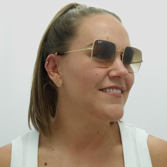 Ray-Ban Zonnebril RB1971 914751 Goud Lichtbruin Verloop - Image 5