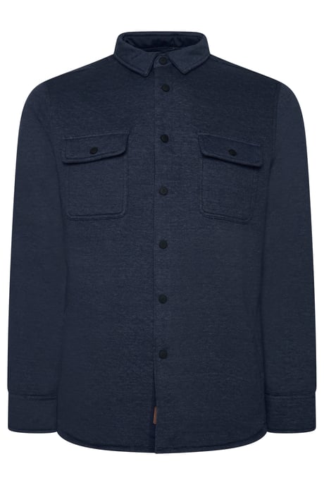 Virgil Quilted Overshirt in Blue - Image 2