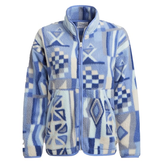 Craghoppers Dames/Dames Dante Patterned Full Zip Fleecejack (Vinca Blauw) - Image 2
