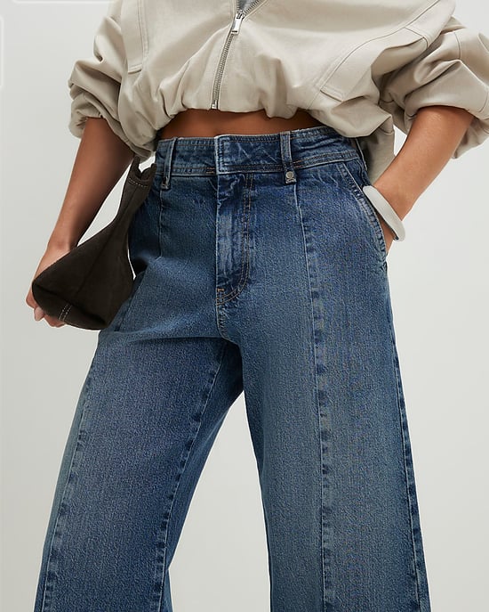River Island Womens Cropped Jeans Petite Blue Denim - Image 3