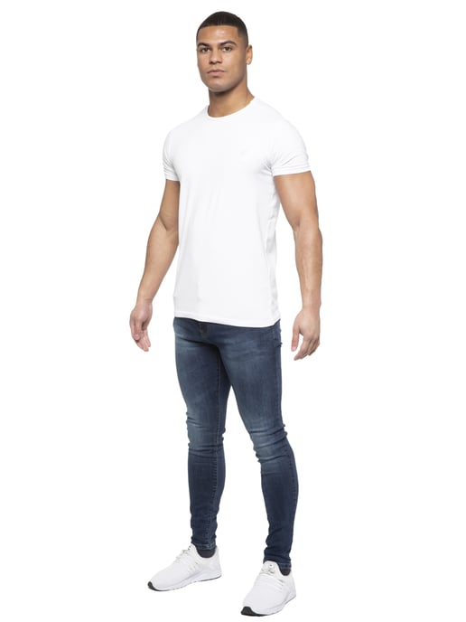 ETO | Herr Designer Slim Skinny Fit Stretch Jeans - Image 6