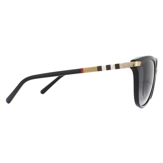 Burberry Sunglasses BE4216 3001T3 Black Grey Gradient Polarized - Image 4