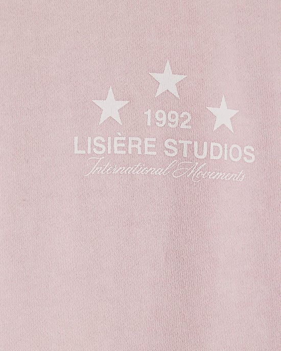 River Island Mens T-Shirt Pink Oversized Fit Lisiere Studios - Image 5