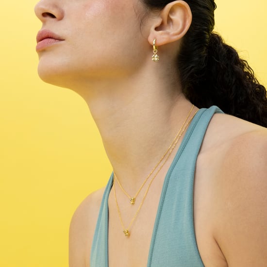 Luxenter Sterling Zilver 925 collier met Veelkleurige Zirkonia afgewerkt in 18K geel goud - Alfabet - Image 2