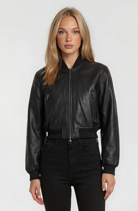 True Prodigy Lederjacke Paola - Image 1