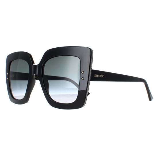 Jimmy Choo Square Womens Black Dark Grey Gradient AURI/G/S - Image 2