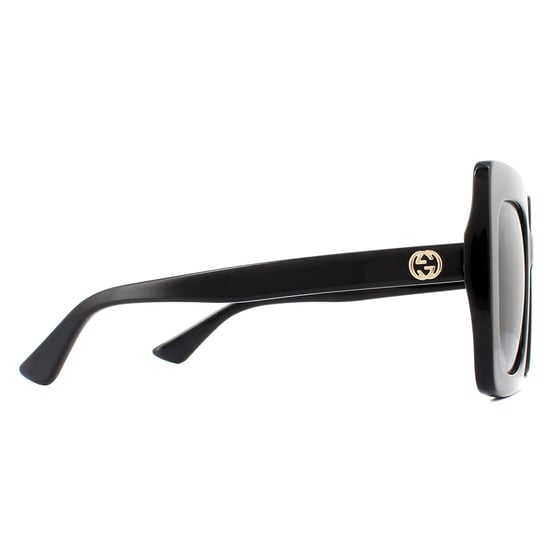 Gucci Sunglasses GG0328S 001 Black Grey Gradient - Image 4